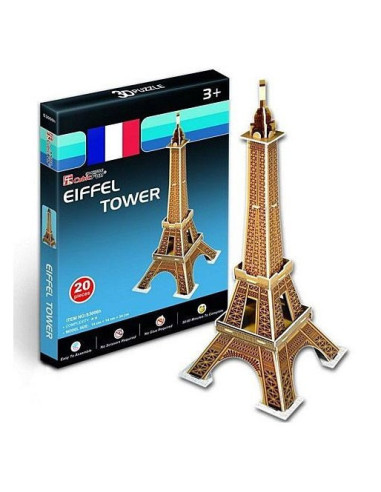 Eiffel-torony - 3D mini puzzle - CubicFun - 