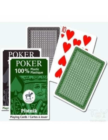Plasztik póker kártyapakli - 